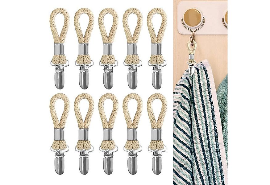 BlingBin Handtuchhaken 10 Stück Handtuch Clips zum Aufhängen, Handtuchclips günstig online kaufen