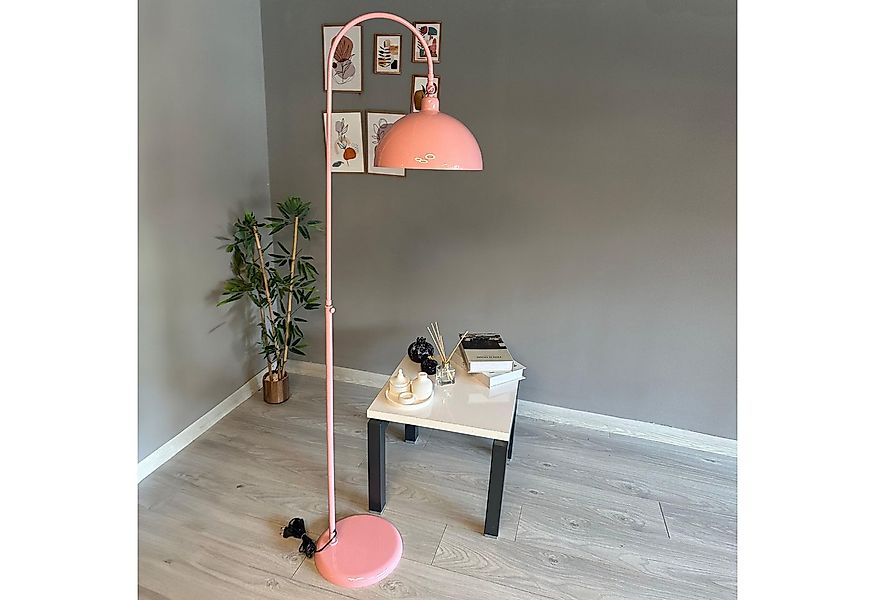 Bamyum Stehlampe Moderne Stehlampe aus Metall mit E27, verstellbarer Lampen günstig online kaufen