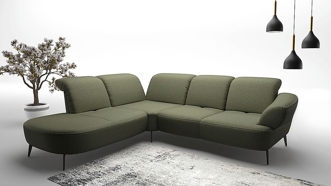 sit&more Ecksofa »Dance, L-Form, inkl. Sitztiefenverstellung« inkl. Click&S günstig online kaufen
