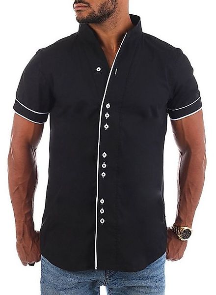CARISMA Kurzarmhemd Herren Hemd Basic einfarbig 9118 / 9119 Regular Kurzarm günstig online kaufen