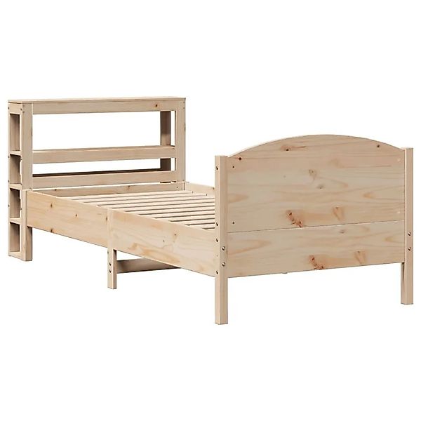 vidaXL Massivholzbett ohne Matratze 75x190 cm Kiefernholz 3306249 günstig online kaufen