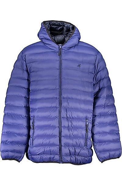 U.S. GRAND POLO Outdoorjacke Blaue Herrenjacke in Übergröße mit Kapuze und günstig online kaufen