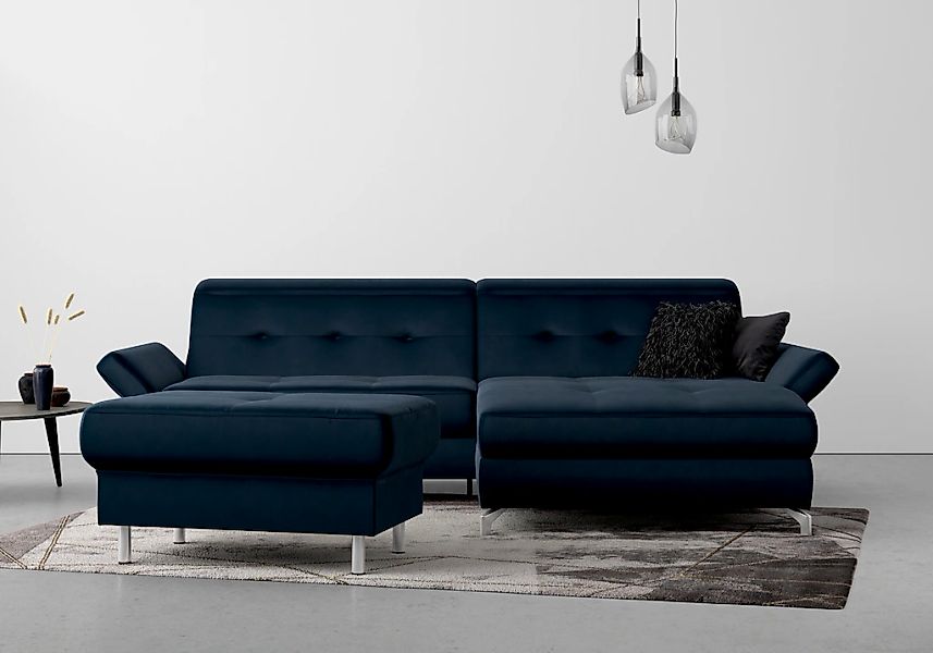 Home affaire Polsterhocker "Maredo" Federkern-Polsterung, passend zur "Mare günstig online kaufen