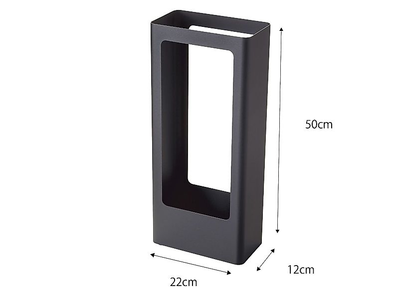 Yamazaki Schirmständer "Tower" Design rechteckig schmal günstig online kaufen
