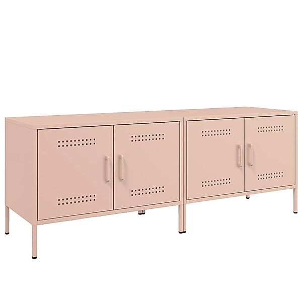 vidaXL TV-Schränke 2 Stk Rosa 68x39x50,5 cm Stahl 842937 günstig online kaufen