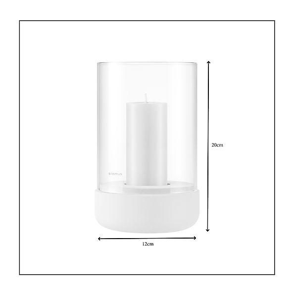 blomus Windlicht -CALMA- Glas Kerzenhalter, Stimmungslicht: günstig online kaufen