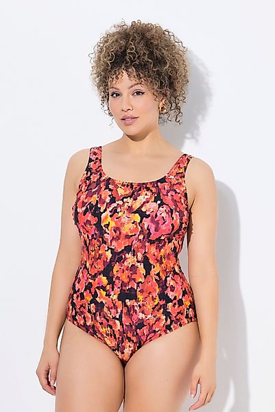 Ulla Popken Badeanzug Badeanzug gemustert ohne günstig online kaufen