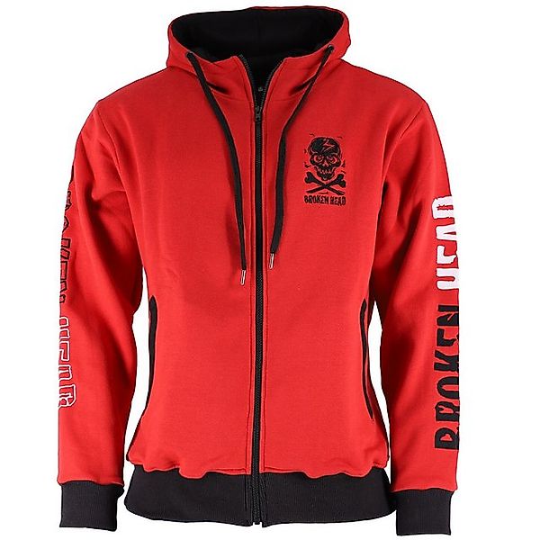 Broken Head Hoodie Hoodie Color Edition Rot Leuchtende Farben günstig online kaufen