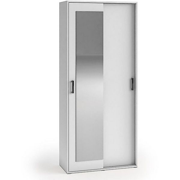 Beautysofa Garderobenschrank mit Spiegel LANO (modern / loft Stil) Kleiders günstig online kaufen