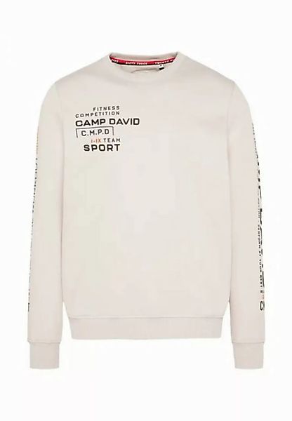 CAMP DAVID Sweatshirt Pullover FITNESS CHALLENGE Sweatshirt (1-tlg) günstig online kaufen