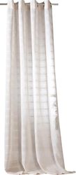 Weckbrodt Vorhang "Boho" Ösen 1 Stk. tlg. Leinen-Optik, Webstreifen, halbtr günstig online kaufen