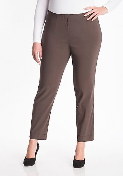 KjBRAND Stoffhose Susie XS Ankle Bengaline Sommerhose mit Schlupfbund günstig online kaufen