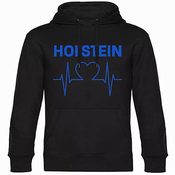 multifanshop Kapuzensweatshirt Holstein - Herzschlag - Hoodie günstig online kaufen