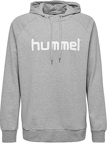 hummel Hoodie HMLGO COTTON LOGO HOODIE GREY MELANGE günstig online kaufen