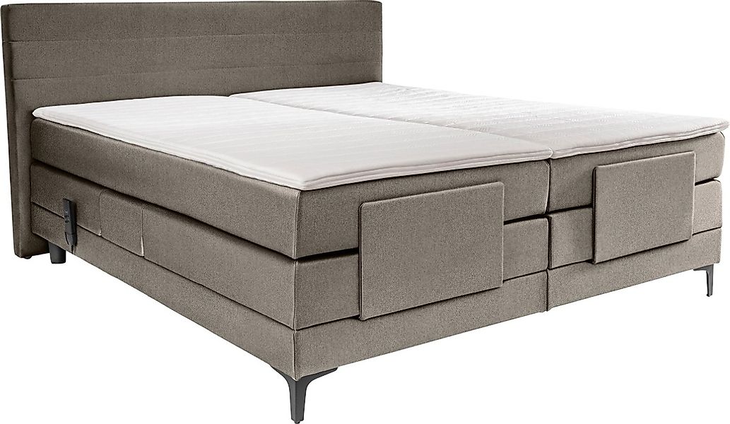 alina Boxspringbett "Powell" inkl. Motor, Matratze und Topper, in unterschi günstig online kaufen