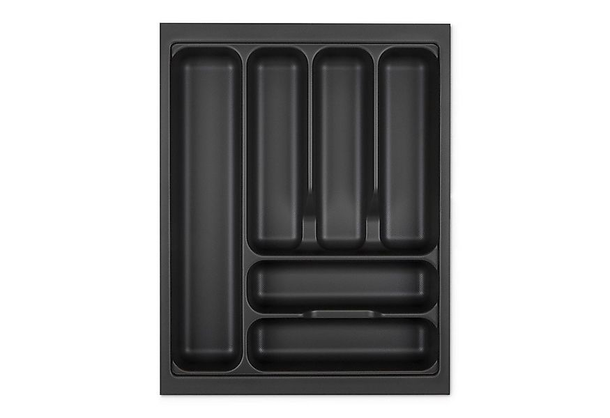 SO-TECH® Besteckeinsatz ORGA-BOX VIII Besteckeinsatz Lavagrau perlstruktur, günstig online kaufen