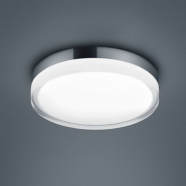 Helestra Tana LED-Deckenleuchte, chrom, Ø 28 cm günstig online kaufen