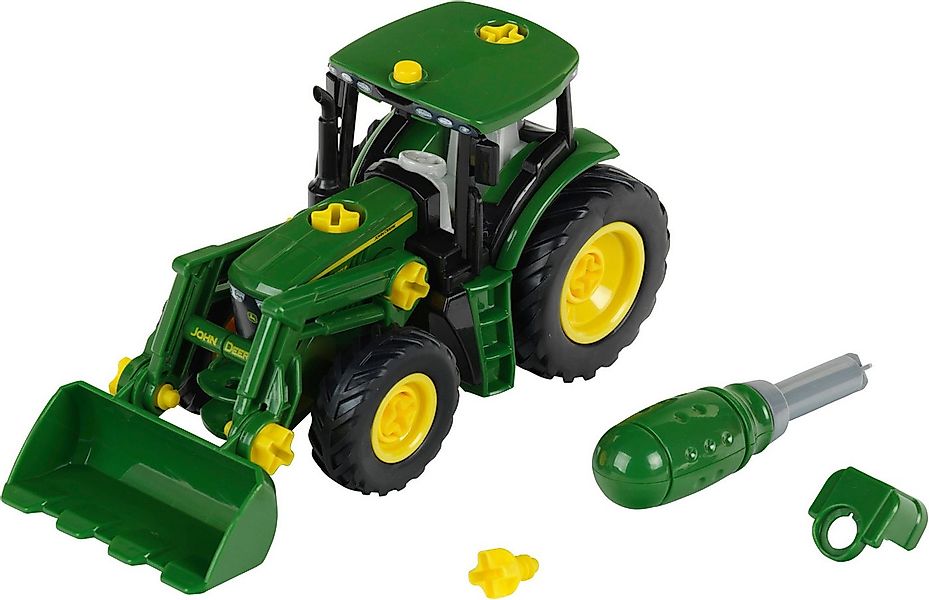 Klein Spielzeug-Traktor John Deere, mit Frontlader günstig online kaufen