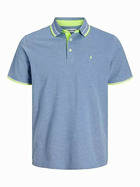 Jack & Jones PlusSize Poloshirt JJEPAULOS POLO SS NOOS PLS mit Logo Sticker günstig online kaufen