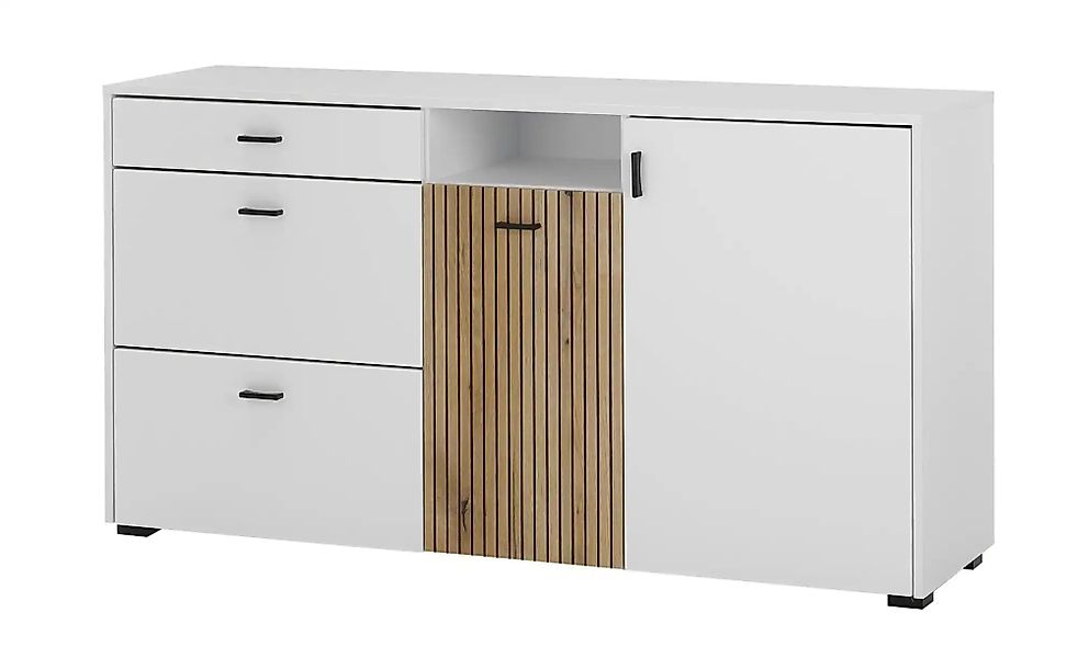 INOSIGN Sideboard "Hudson", in moderner Trendfarbe, Griffe aus Metall (Schw günstig online kaufen