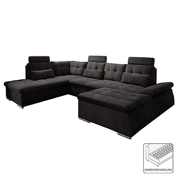 JVmoebel Ecksofa Ecksofa U-Form Sofa Design Polster Modern Textil Bettkaste günstig online kaufen