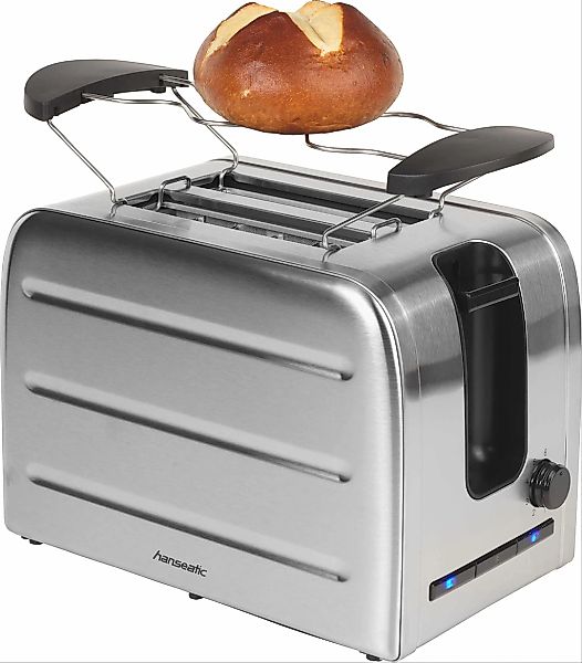 Hanseatic Toaster "36814853" 2 kurze Schlitze 1050 W günstig online kaufen