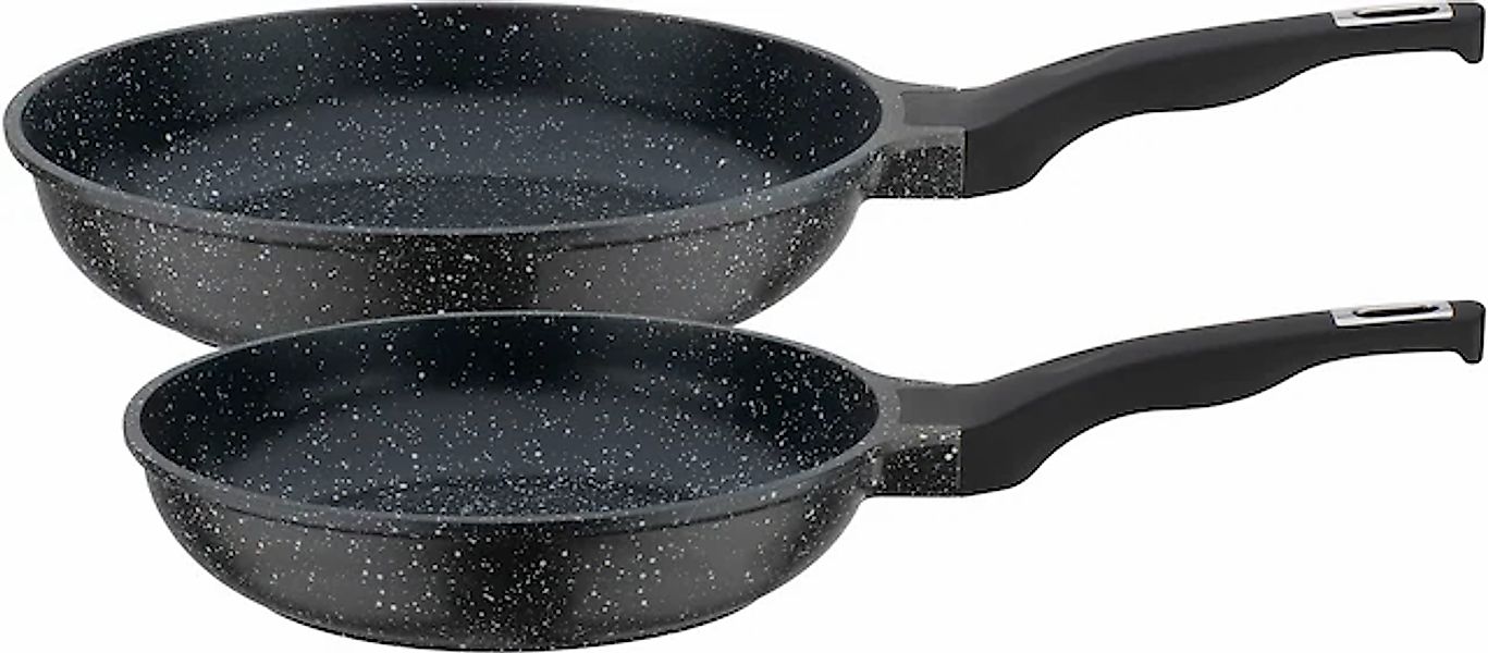 GSW Pfannen-Set »Titanium Granit Advanced« Aluminiumguss Set, 2 Stk. tlg. P günstig online kaufen