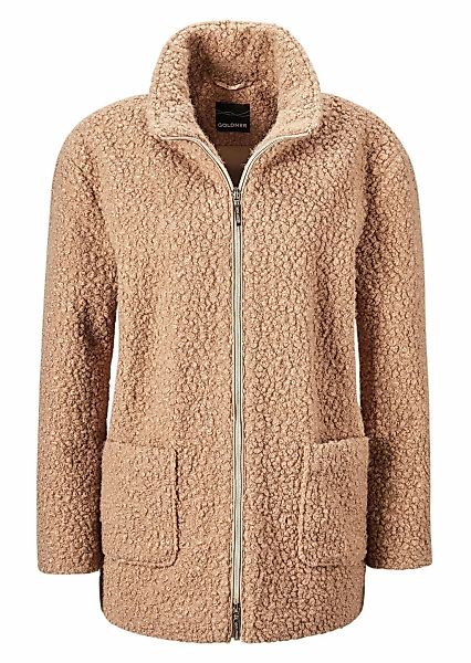 GOLDNER Blouson "Kurzgröße Stilvolle Kurzjacke mit Stehkragen" mit 2 aufges günstig online kaufen