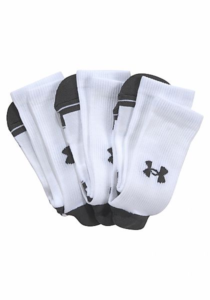 Under Armour Tennissocken "Unisex UA Performance Tech-Crew-Socken im 3er-Pa günstig online kaufen