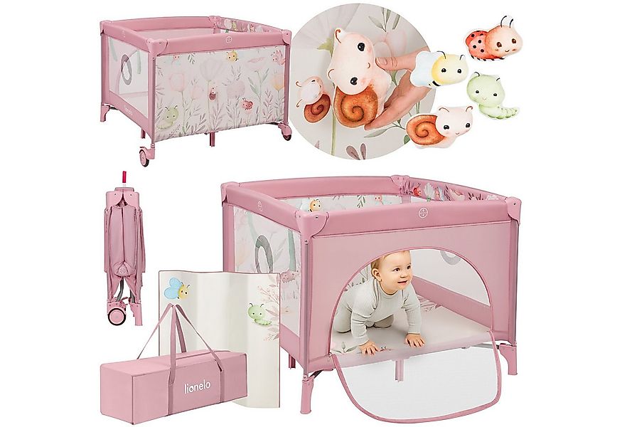 lionelo Laufgitter MILLE PLUS (Set mit Lernmatte und Tragetasche), Matratze günstig online kaufen