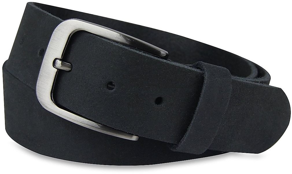 Fomax Ledergürtel Stilvoller Herren Veloursledergürtel, 3,8 cm breit mit ed günstig online kaufen