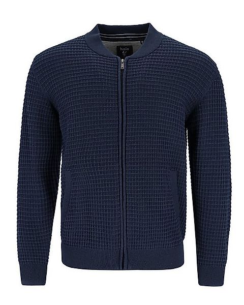 Hajo Strickjacke Strukturierte Strickjacke in Waffeloptik günstig online kaufen