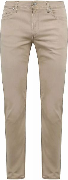 Alberto Röhrenhose Denim Braun Beige - Größe W 36 - L 30 günstig online kaufen