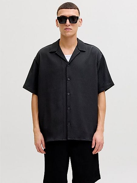 Jack & Jones Kurzarmhemd JJEHARRISON RESORT SHIRT SS SN Materialmix mit Str günstig online kaufen