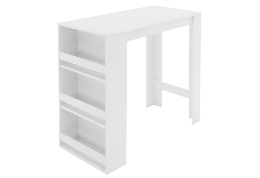 ML-DESIGN Bartisch Bistrotisch mit 3 Ablageflächen aus Holz Bartheke Küchen günstig online kaufen
