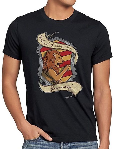 style3 T-Shirt Haus Löwe Hut harry schule zauberei feuer potter hogwarts günstig online kaufen