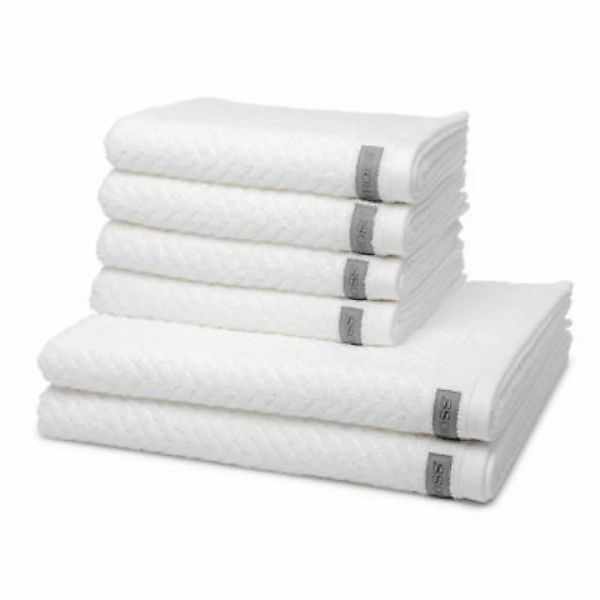 Ross 4 X Handtuch 2 X Duschtuch - im Set Smart Handtücher weiß günstig online kaufen