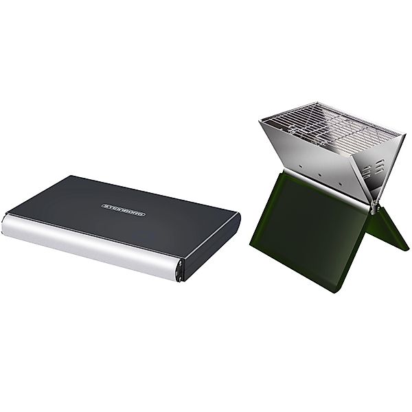 Steinborg SB-8160 Klappgrill Hitzebeständiger Rahmen Schwarz günstig online kaufen