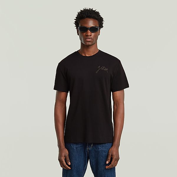 G-STAR T-Shirt Script mit Rundhals, aus günstig online kaufen