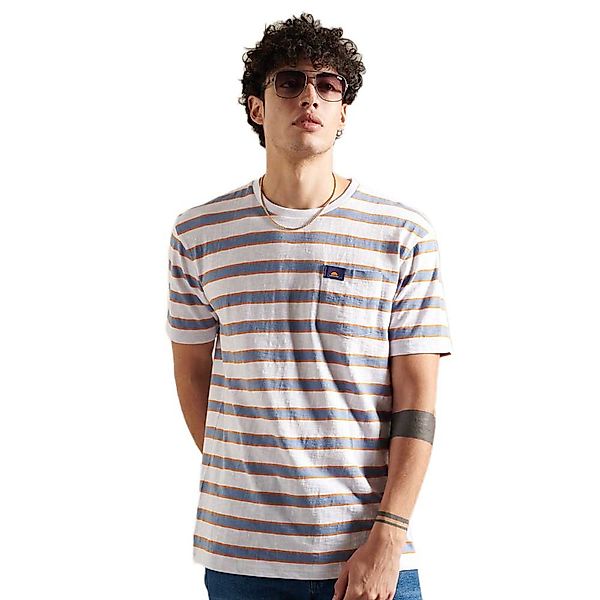 Superdry Cali Surf Relaxed Fit Kurzarm T-shirt M Optic Multi günstig online kaufen