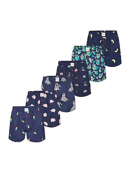 Phil & Co. Boxer Prints Herren Männer (6-St) günstig online kaufen