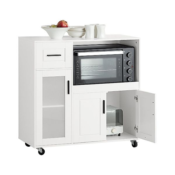 SoBuy Sideboard FSB78, auf Rollen Küchenwagen günstig online kaufen