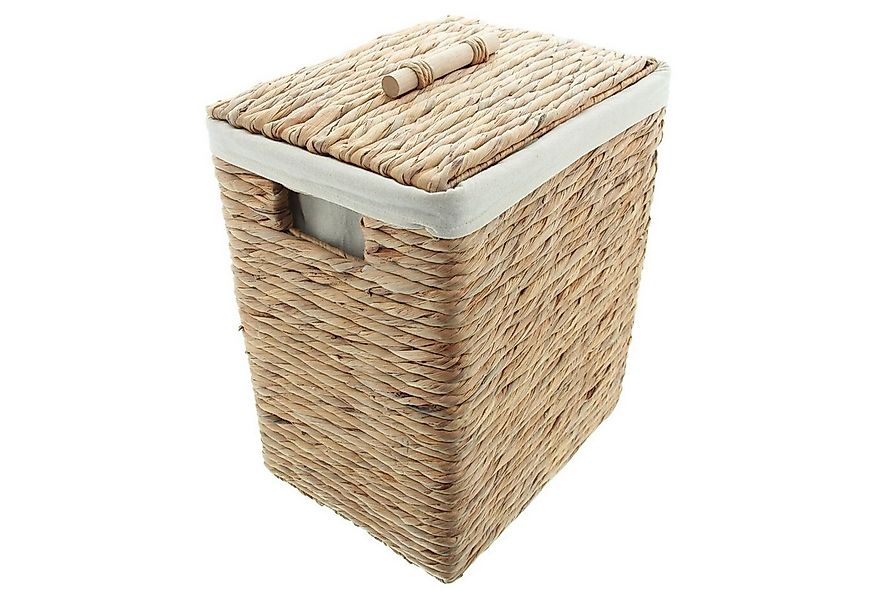 Frank Flechtwaren Wäschekorb Wasserhyazinthe 581012 Aufbewahrungskorb günstig online kaufen
