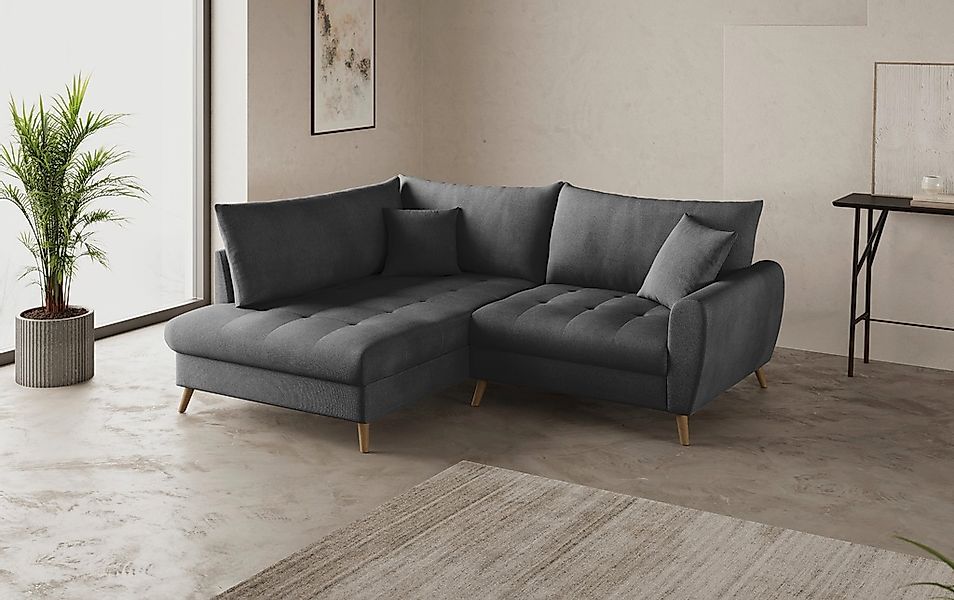 Mr. Couch Ecksofa "Blackburn II, L-Form" Mit Kaltschaumpolsterung bis 140 k günstig online kaufen