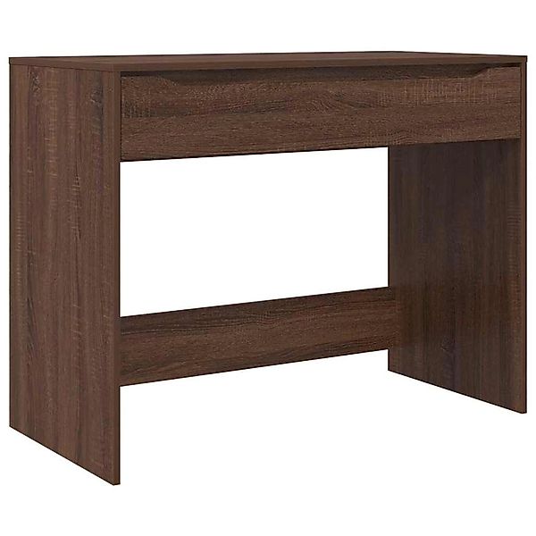 vidaXL Schreibtisch Braun Eichen-Optik 100 x 50 x 78 cm Holzwerkstoff 88894 günstig online kaufen