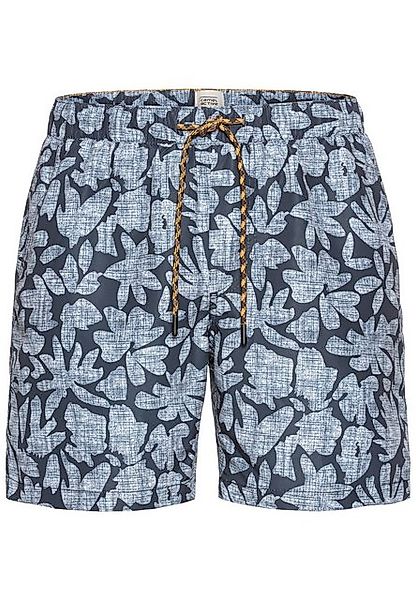 camel active Bermudas Beachshorts mit Blätterprint günstig online kaufen