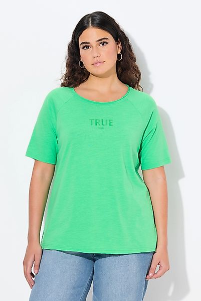 Ulla Popken T-Shirt Shirt Ringel Rundhals günstig online kaufen