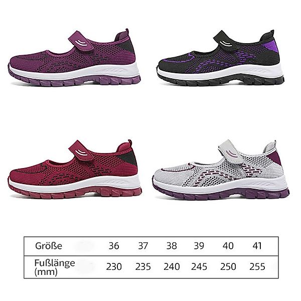 Refttenw Damen Atmungsaktiv Mesh Freizeitschuhe Fitness günstig online kaufen