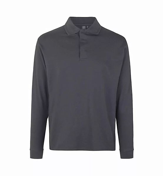 Pro Wear by ID Langarm-Poloshirt druckknopf günstig online kaufen