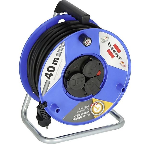 Brennenstuhl Brennenstuhl 9123020540 Kabeltrommel 40 m Schwarz Schutzkontak günstig online kaufen